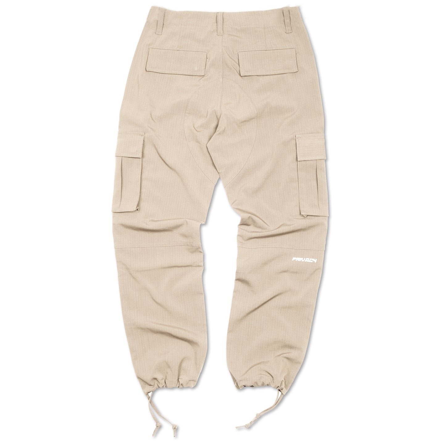 Luxury Cargo Pants - Cream