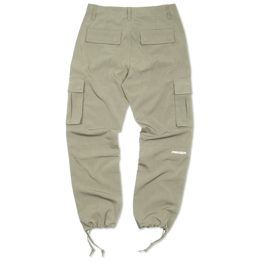Luxury Cargo Pants - Sage Green