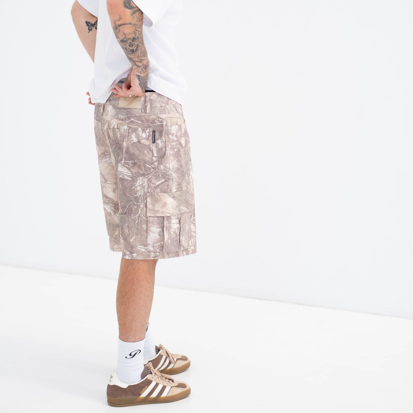 Bush Camo Cargo Shorts