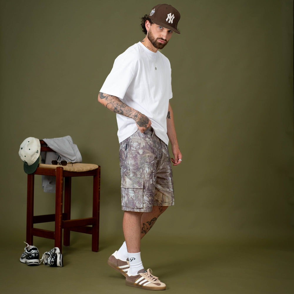 
                      
                        Bush Camo Cargo Shorts
                      
                    