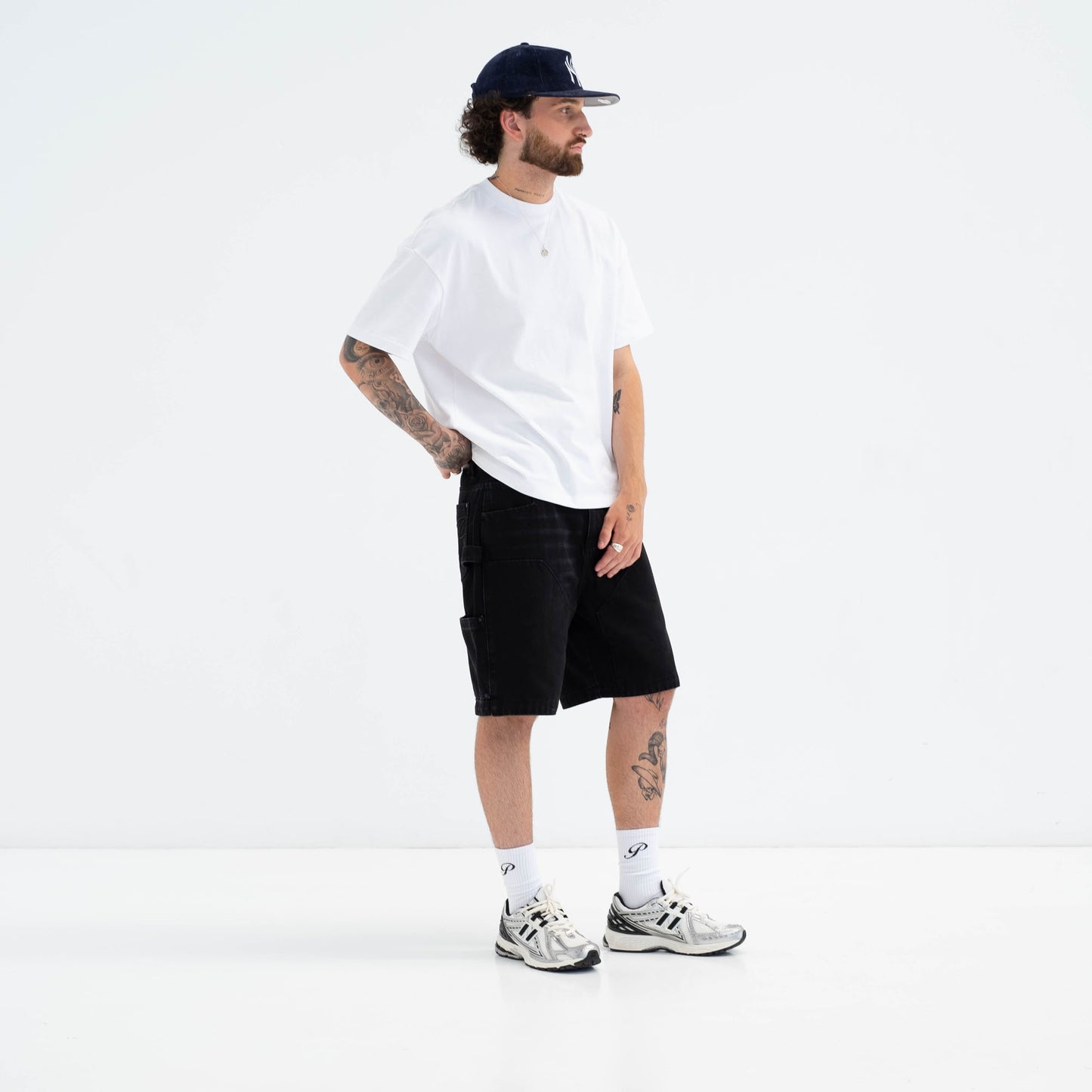 Workman Shorts V2 - Washed Black