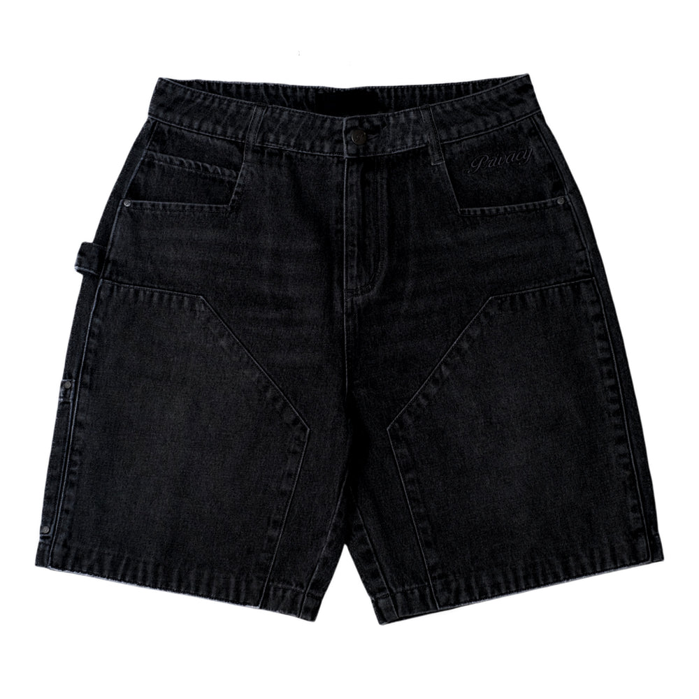 Workman Shorts V2 - Washed Black