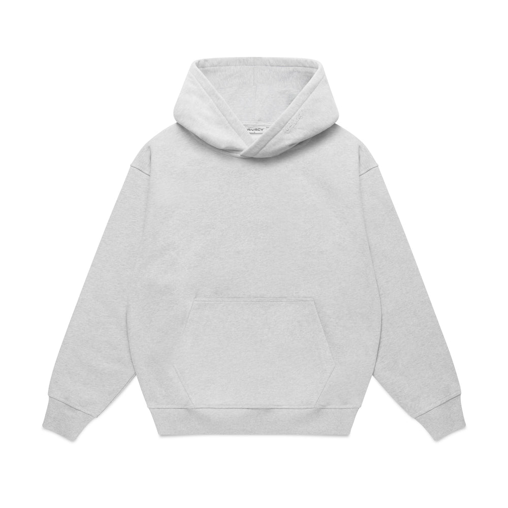 Luxury Blank Hood - Grey