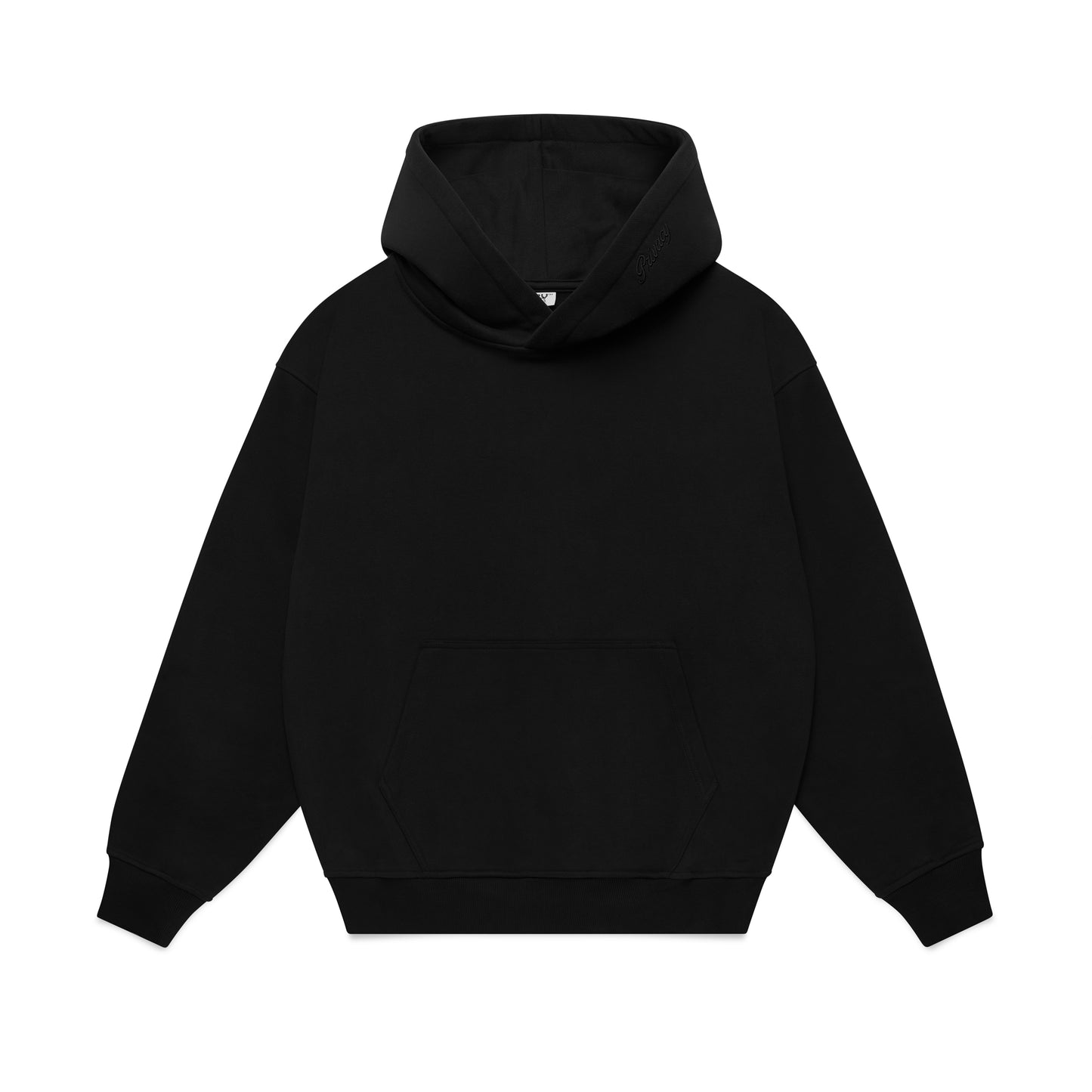 Luxury Blank Hood - Black