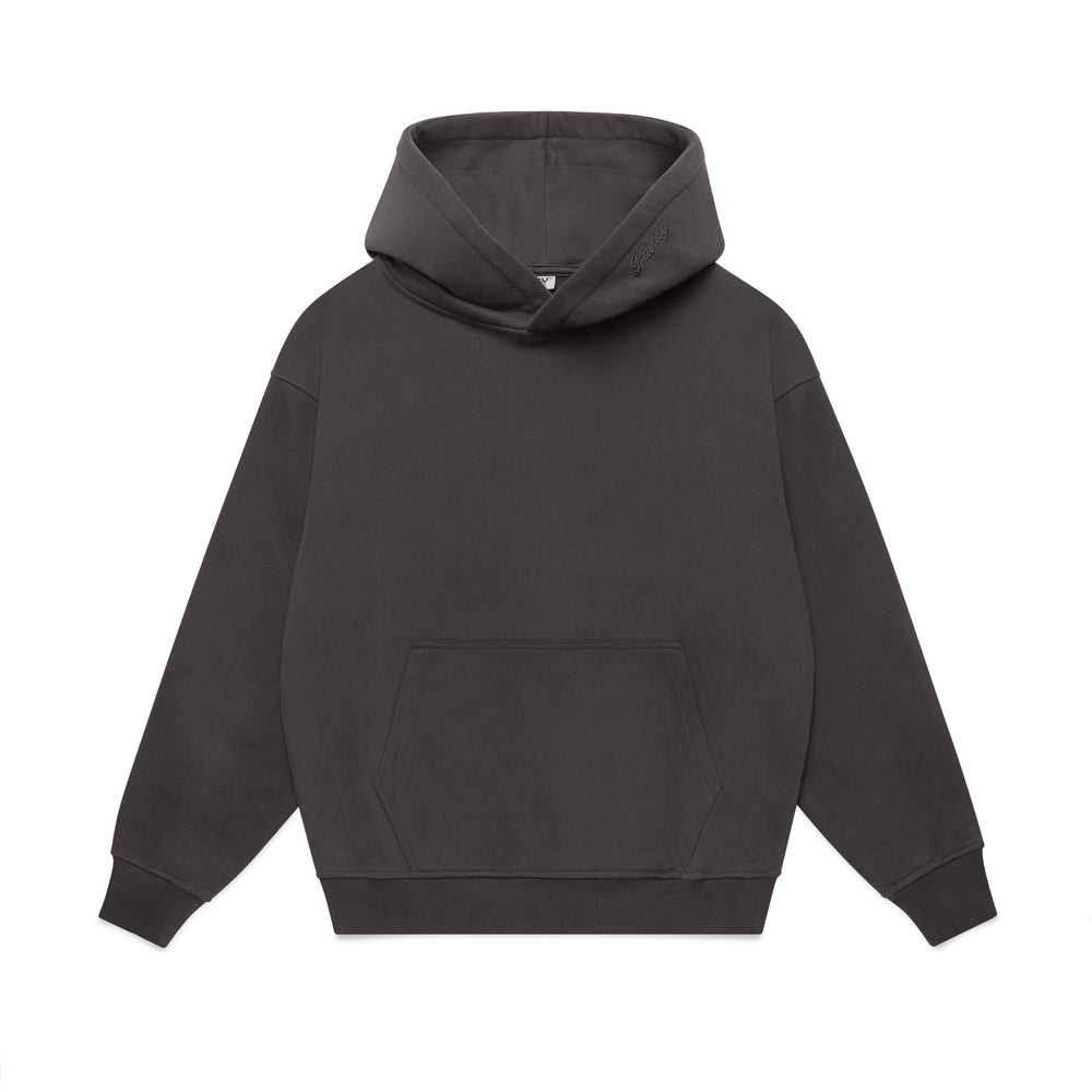 Luxury Blank Hood - Charcoal