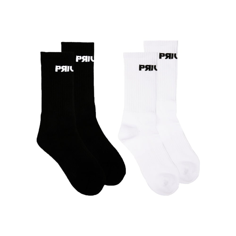 2 Pack Crew Socks